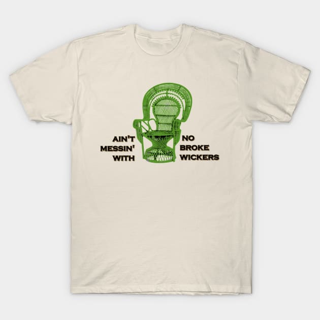 BROKE WICKER T-Shirt by Celly